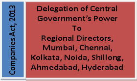 Delgation to various RDs